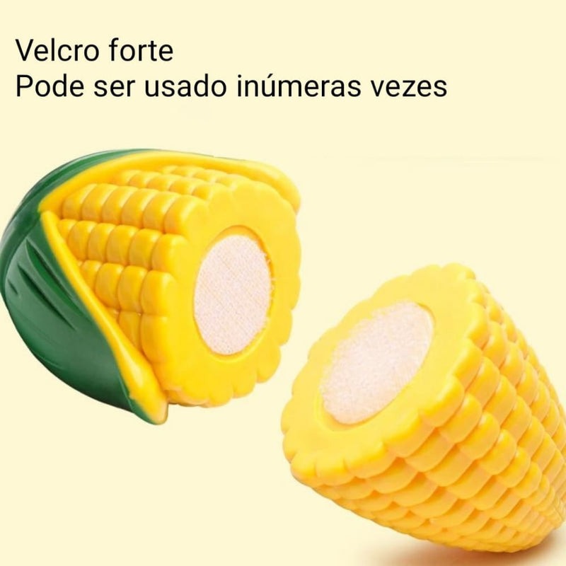 Conjunto de Comidas - Brinquedo de comidinhas divertidas para sua criança